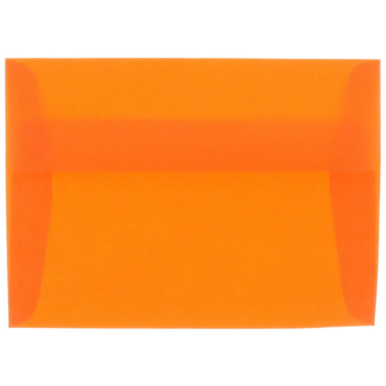 JAM Paper A2 Translucent Vellum Invitation Envelopes, 25ct.